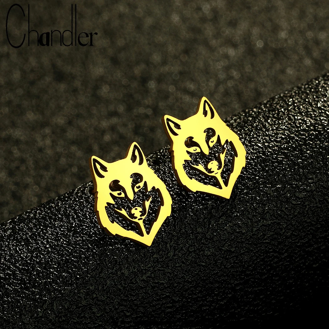 Women Fashion Png - Chandler Wolves Png Earring Wolf SVG