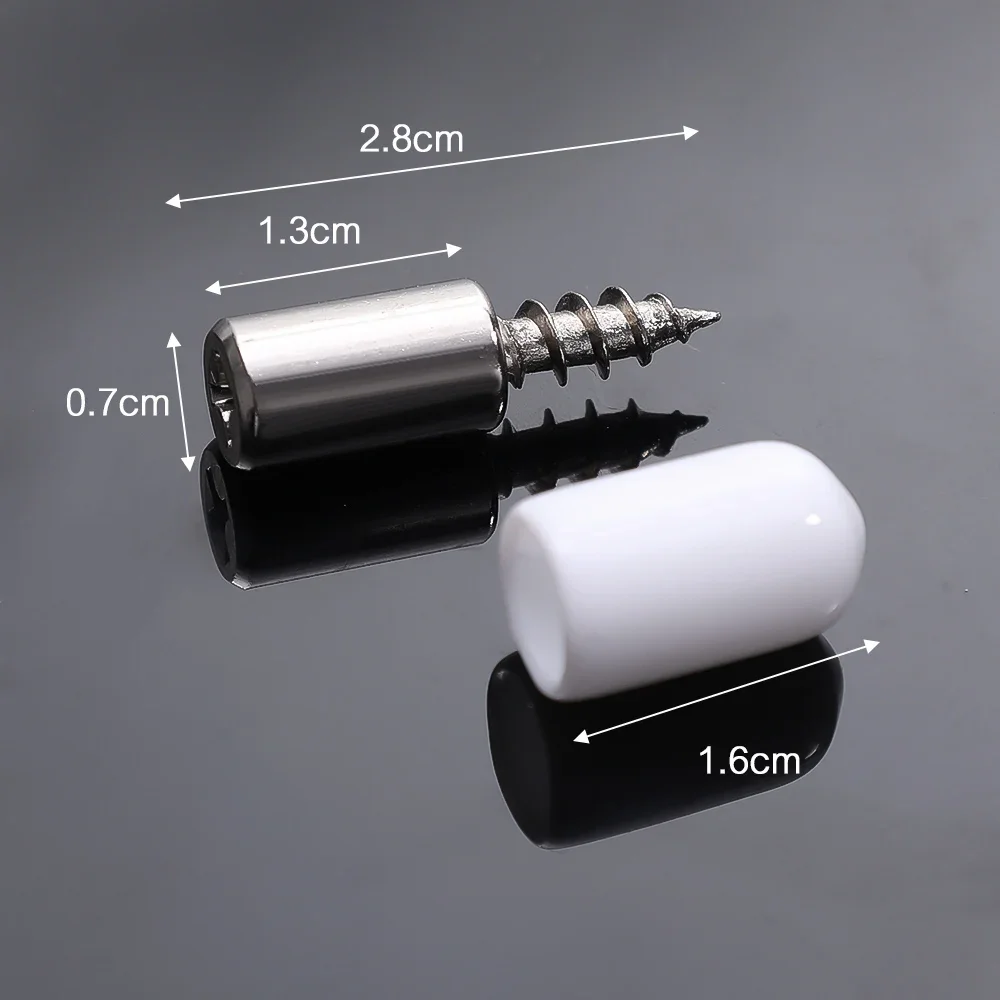 20Pcs Support Multifunction Fixed Cabinet Rack Nail Self-Tapping Integrated Screw Clapboard Holder Laminate Support Nail image 5