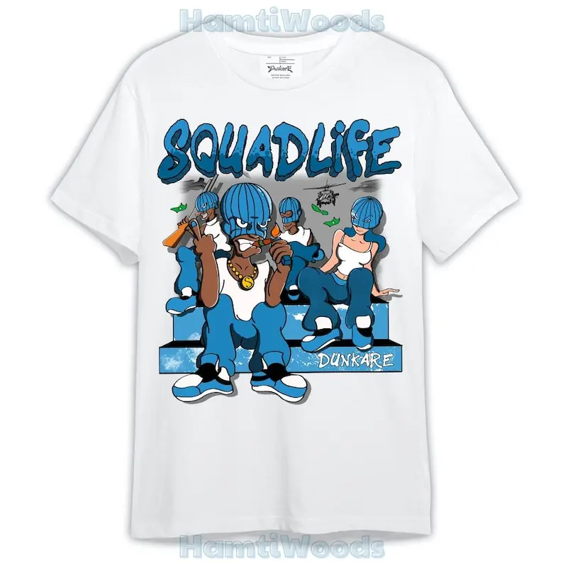 

Powder Blue 9s Shirt, Squad Life Shirt Outfit 0605 LGH