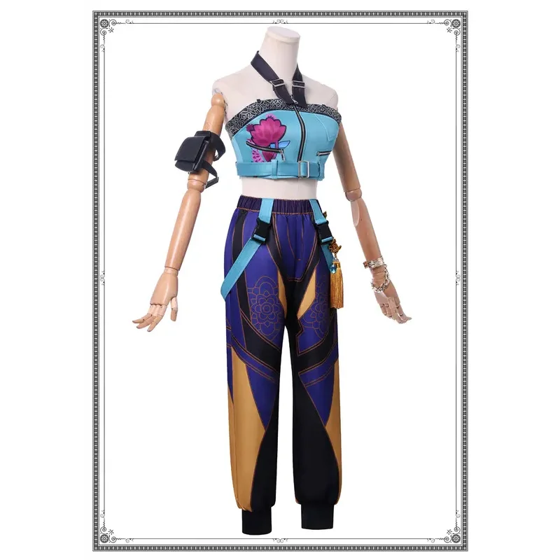 

CyMovie аниме KPop охотники на демонов Zoey косплей костюм охотница Zoey униформа парик Хэллоуин вечерние для женщин девочек косплей реквизит