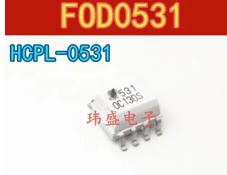 

10pcs FOD0531 HCPL0531 HCPL-0531 SOP-8