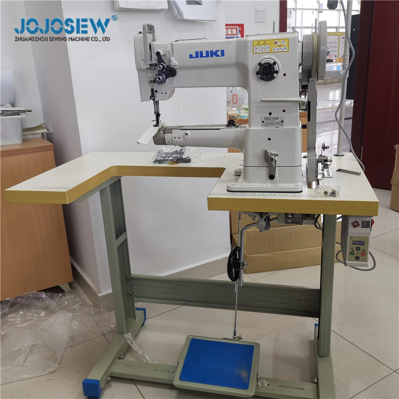 DSC-246 Original heavy machine JUKI tubular single needle integrated feed horizontal large rotary sewing machine DSC-246