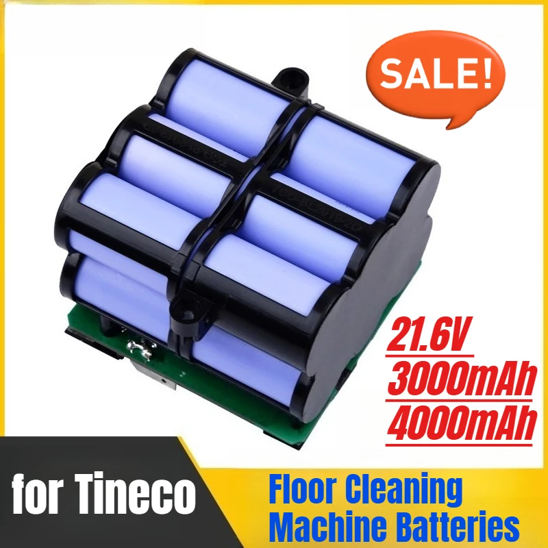 

21.6V 3000/4000mAh for Tineco Generation 2 2.0 Floor Cleaning Machine Batteries All-in-one Machine Batteries