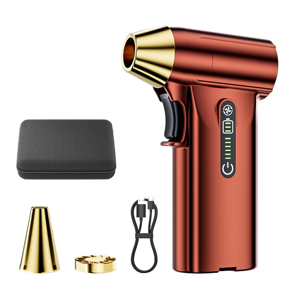 

Powerful Portable Turbo Fan Jet Hair Dryer with Quick Charge Capability and Efficient Battery Life of 8 Minutes