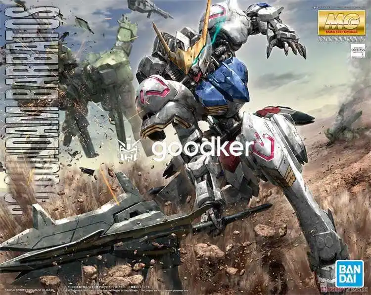 

Bandai in Stock MG 1/100 ASW-G-08 Gundam Barbatos Fourth Mobile Suit Gundam Iron Blood Orphan Assembly Model Action Figure Toy