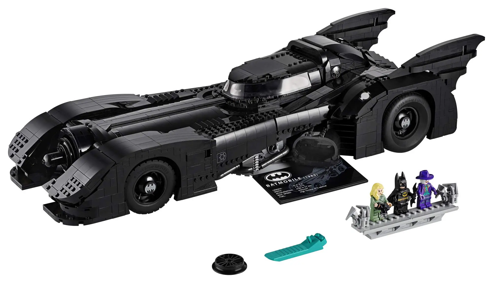 LEGO DC Batman 1989 Batmobile 76139 Building Kit (3306 Pieces) for Children\'s Kids Birthday Christmas Gift