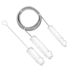 Brush Diameter 15mm 19mm - CPAP Tube Cleaning Brush- Suitable for Most CPAP Hose Type (White)