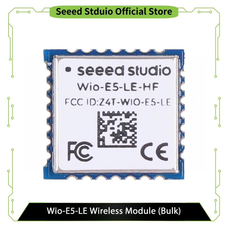 Wio-E5-LE Wireless Module (Bulk) - STM32WLE5JC, ARM Cortex-M4 and SX126x embedded, supports LoRaWAN on EU868 & US915