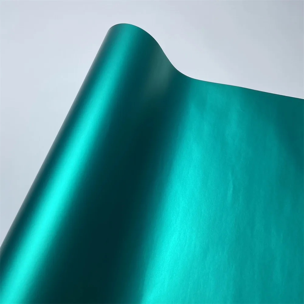 Mehrere Farben Ice Metallic Matte Chrome Vinyl Car Wrap Film mit Air Release Satin Auto Aufkleber Folie – Detail 19