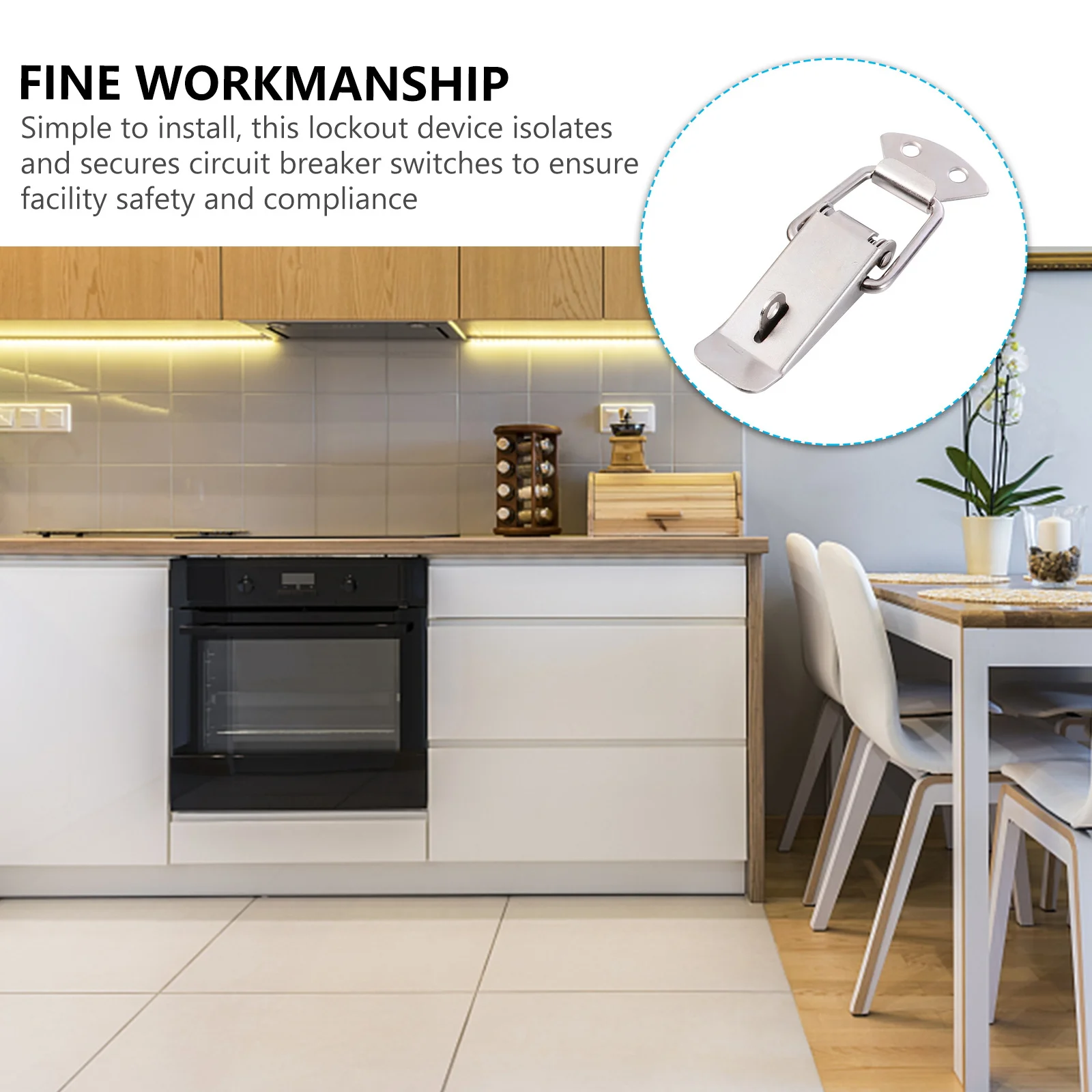 

9Pcs High Toughness Spring Loaded Toggle Latches for Tool Chest Jewelry Box Case Toggle