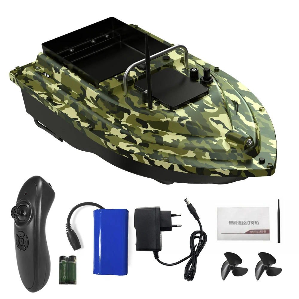 D16 Wireless Remote Control Fishing Bait Boat Fishing Feeder Fish Finder Device 430-540 yards Remote Range