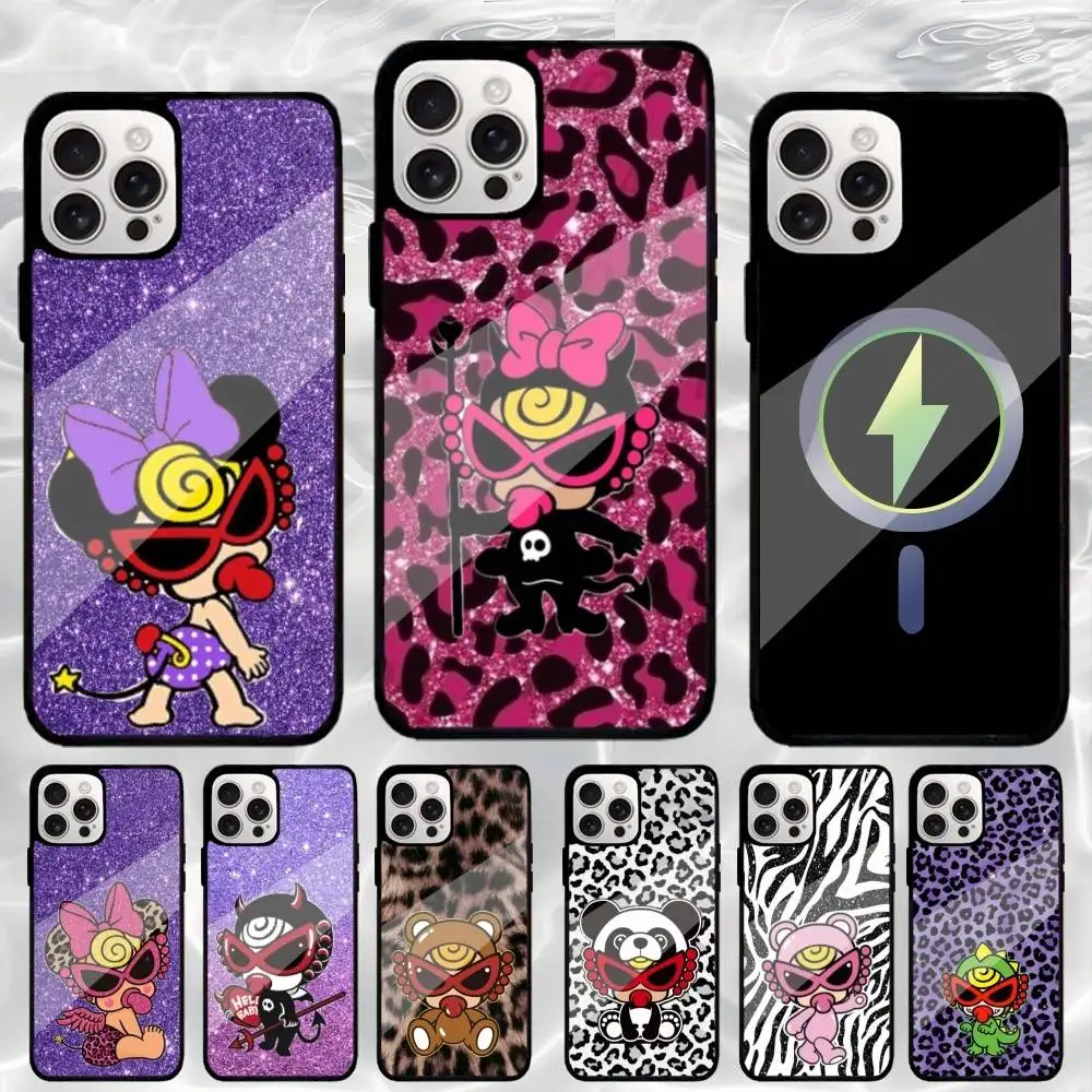 

Cute Art H-Hysteric M-Mini Phone Case For iPhone17,16,15,14,13,12,11 Plus,Pro Max Magnetic Magsafe Wireless Charging