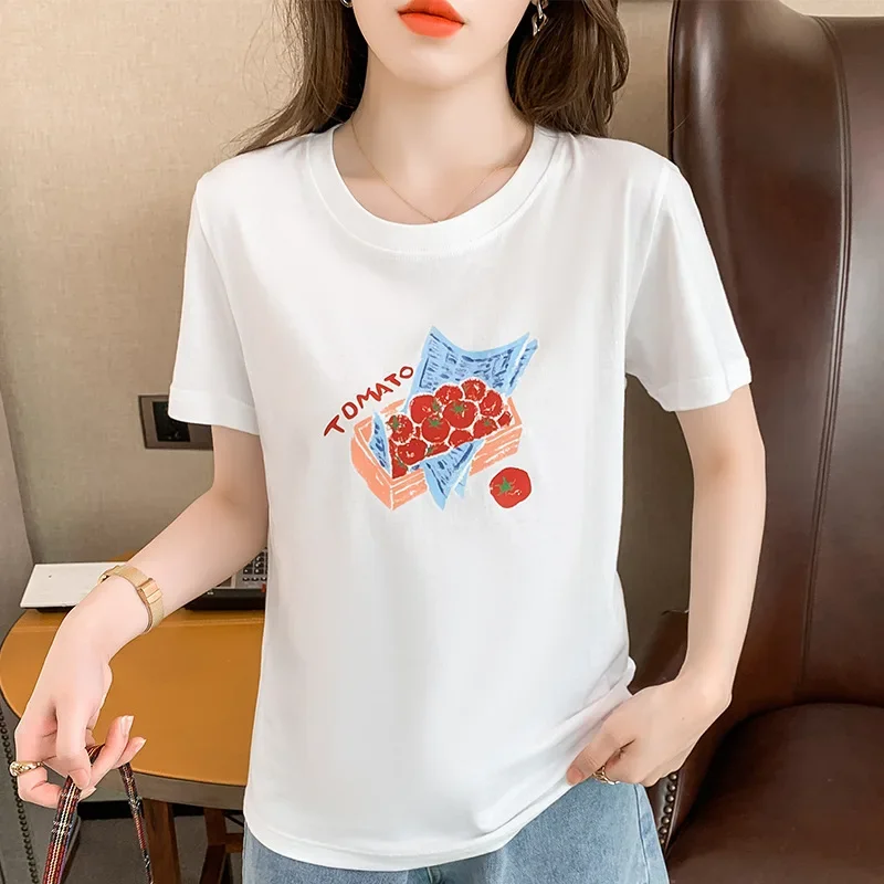 WJ022 2022 women's summer loose T-shirt,very comfortable