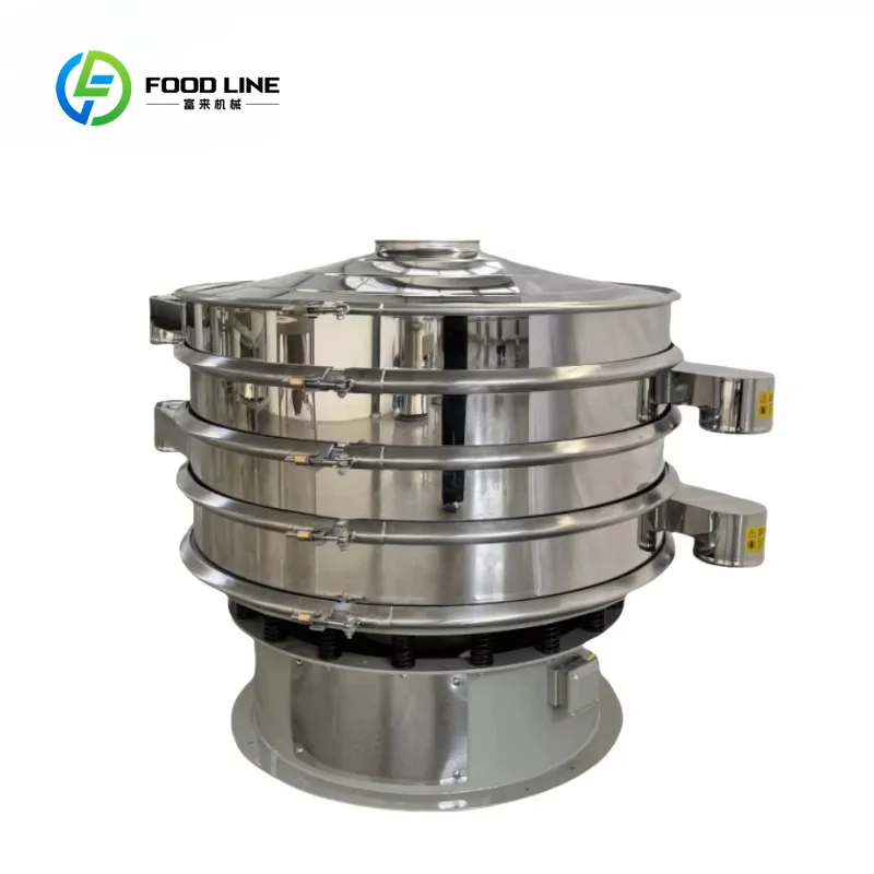 High-Efficiency Precise Classification Vibrating Screen Stainless Steel Anti-Clogging Mesh for Food Processing Vibrating Screen