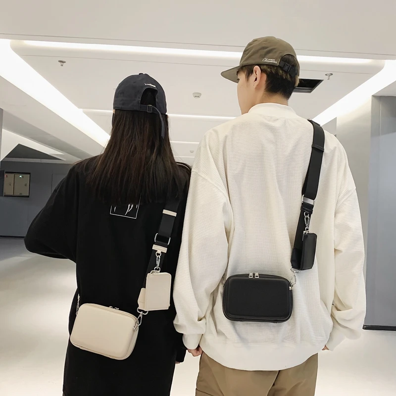 2023 Newest Fashionable Big Size Space Shoulder Strap Party Girls Women Men Crossbody PU Bags With Large Pockets For Shopping