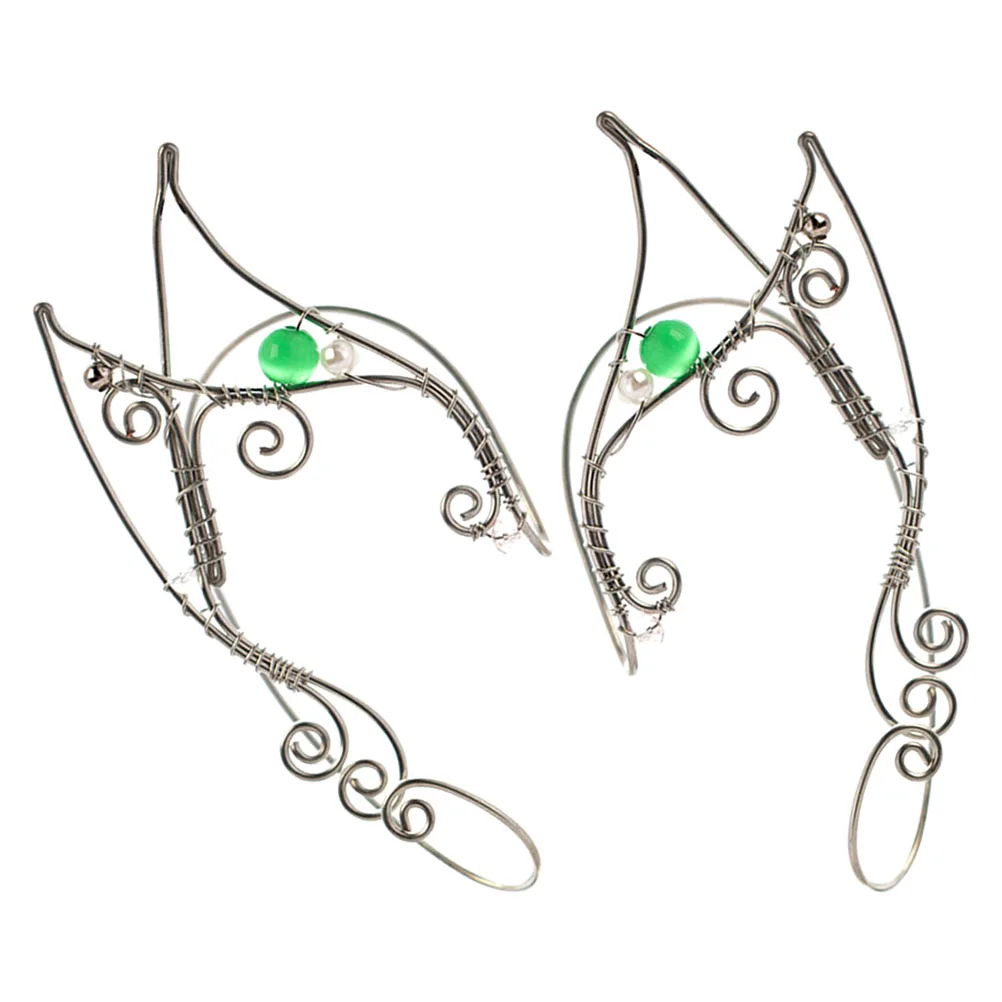 Vintage Earrings Cuffs Fairy Non Piercing Elf Adult Women Earhook Jewelry Pierced