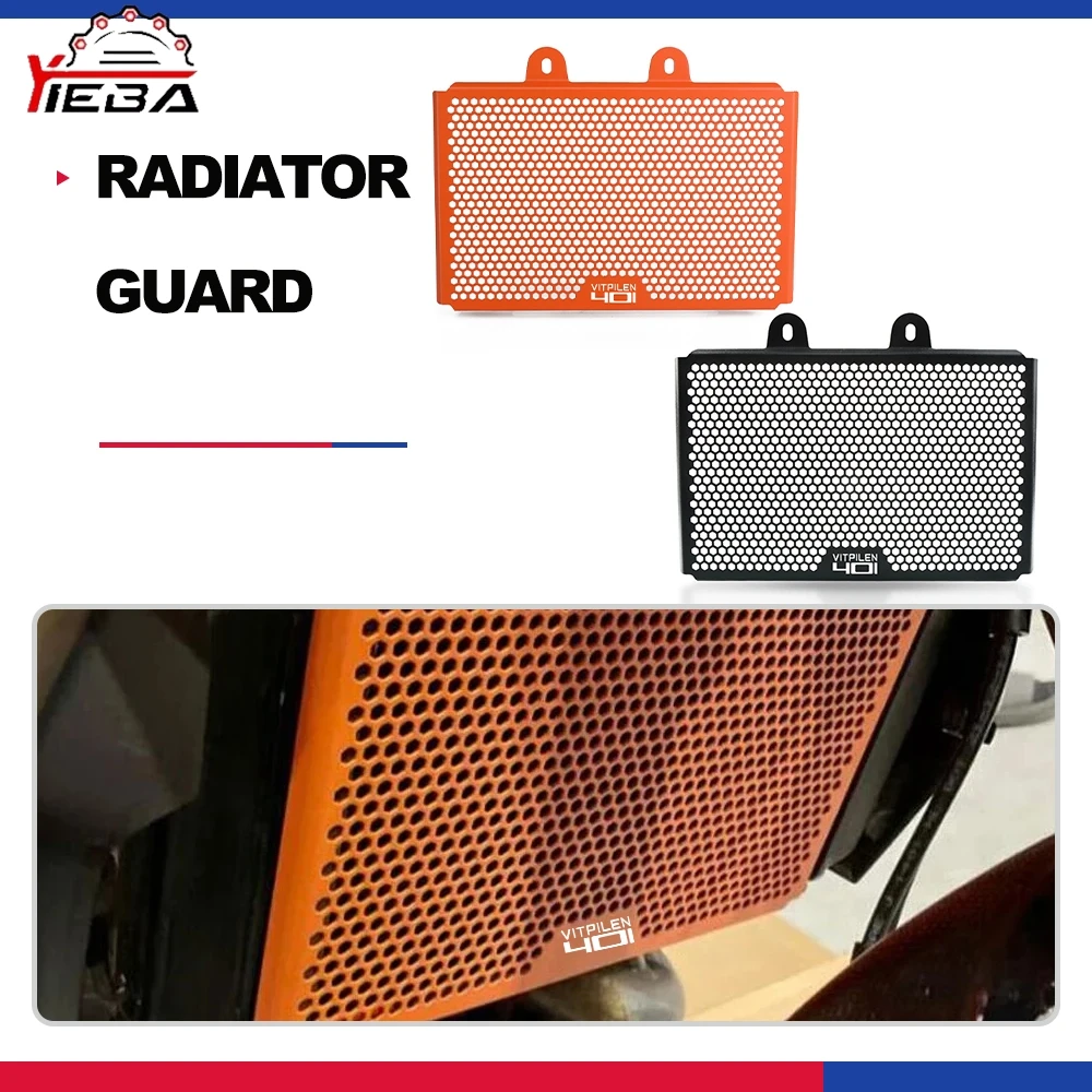 

For Husqvarna Vitpilen 401 2017- 2023 Svartpilen 401 125 250 390 Duke Radiator Guard Radiator Grille Guard Protector Cover