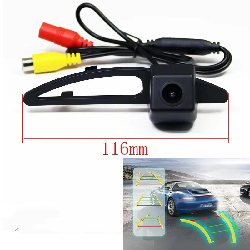 4089T Dynamic Trajectory Line Vehicle Reverse Backup Car Rear View Camera For Hyundai Sonata NFC 2009 2010 2011 2012