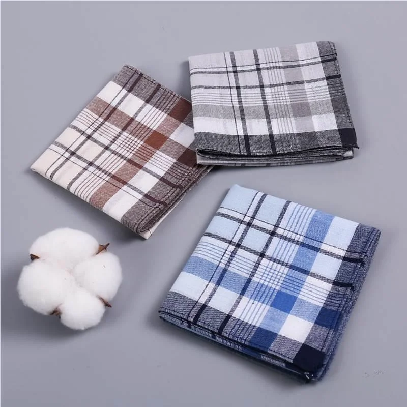 

Classic Old Style Cotton Handkerchiefs Men's Women's Sweat Absorbing Elderly People's Children's Gifts Traditional Handkerchiefs
