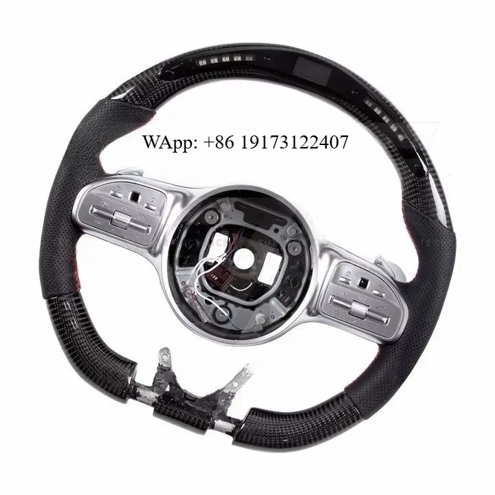 

ST-1 Style Carbon Fiber Steering Wheel With Led for G-class G63 2018-2019