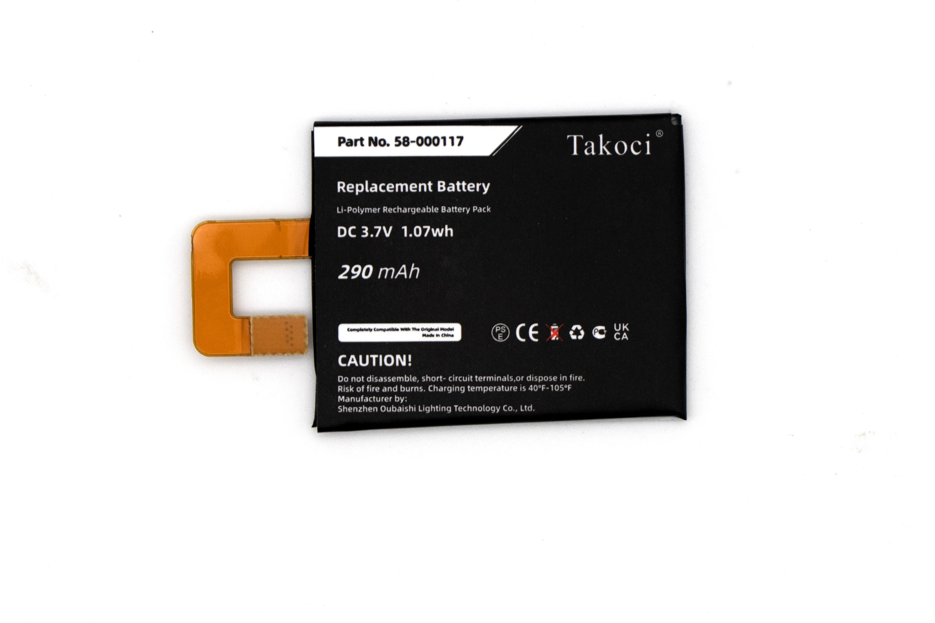 Replacement Battery for Amazon  223337, Kindle Oasis, KO1, Oasis 1, Oasis 2, Oasis 3, SW56RW 58-000117 3.7V/mA