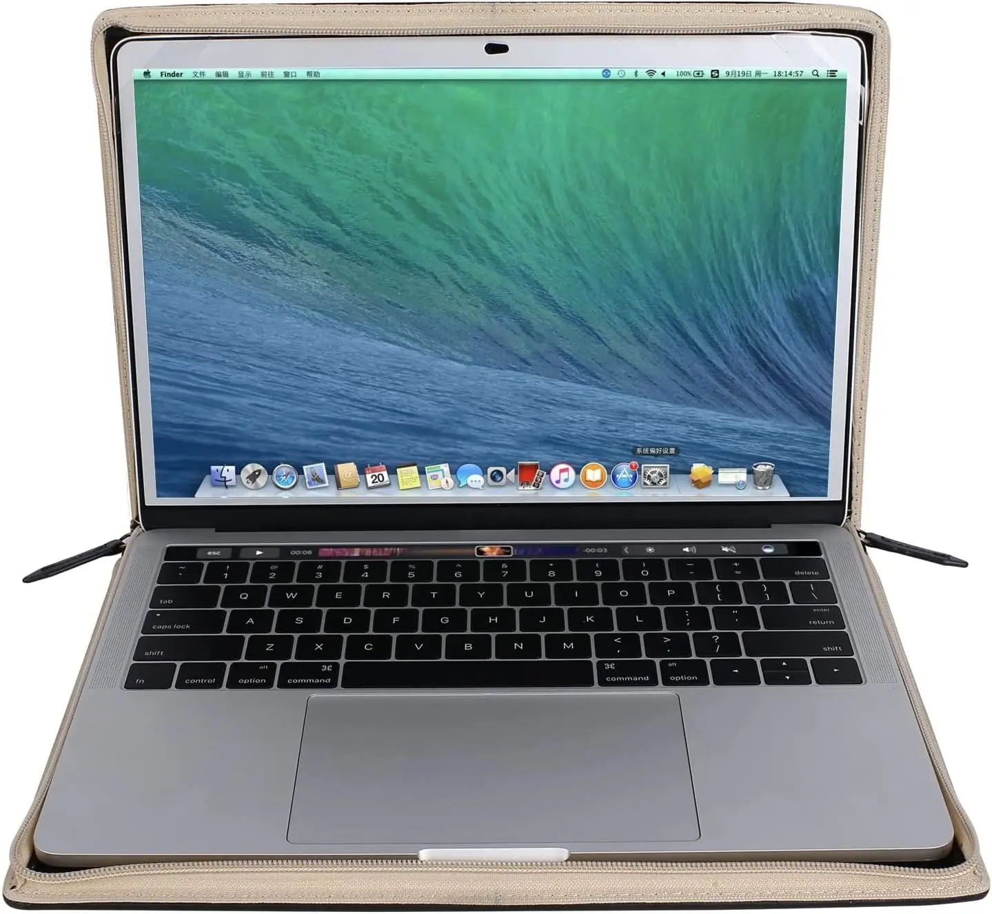 MOSISO Funda para portátil para MacBook Air de 13 pulgadas A2681 A3240 A3113 Air 15 Pro 14 Pro16 Funda de cartera vintage de cuero PU marrón