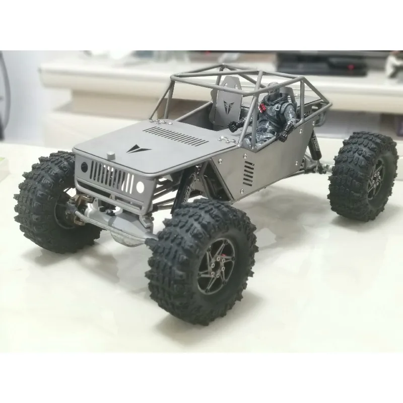 

Рама из титанового сплава, клетка для свиней для 1/10 RC гусеничного автомобиля Capra 1,9 Wrangler Wraith TC4 VP, обновленные детали