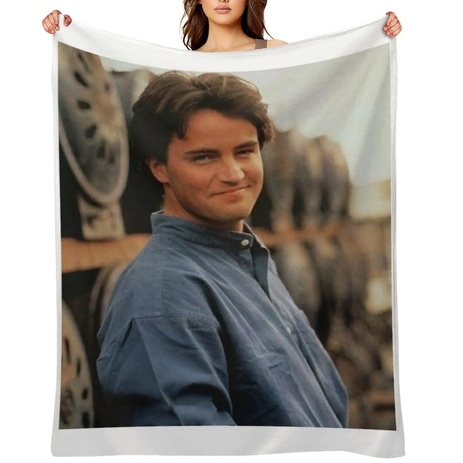 

Matthew Perry Throw Blanket Soft Beds Weighted Luxury Sofa Quilt Blankets