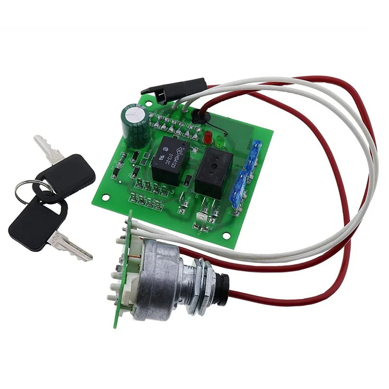 For John Deere 415 425 445 455 AM118981 Tractor Replacement Ignition Switch Module Serial No. 0-70000