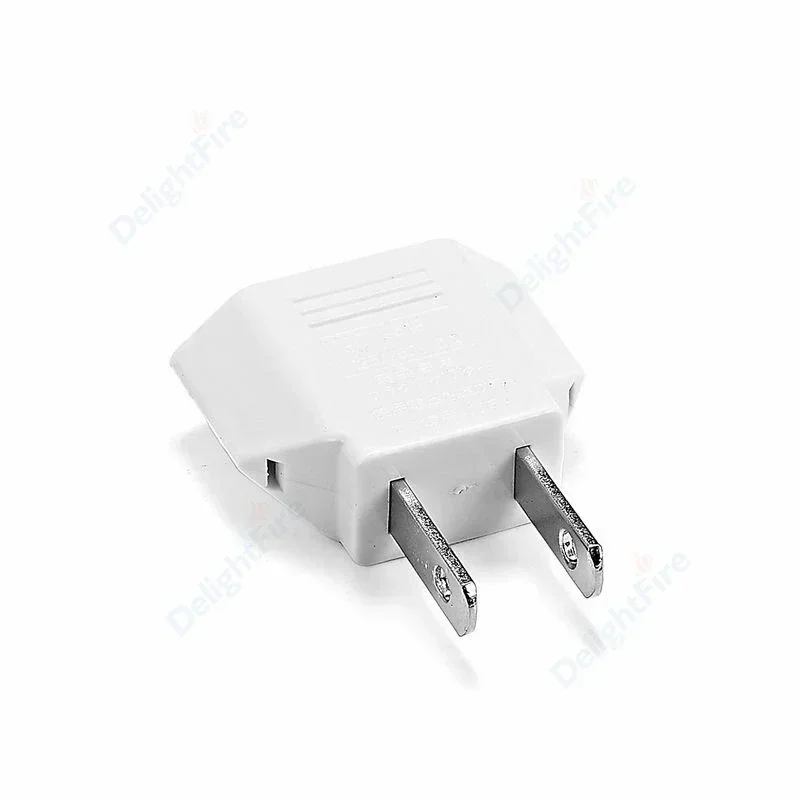 EU To US CN MX Travel Adapter European Euro To American China Power Adapter 2Pin US Plug Adapter Type A Converter Socket Adaptor