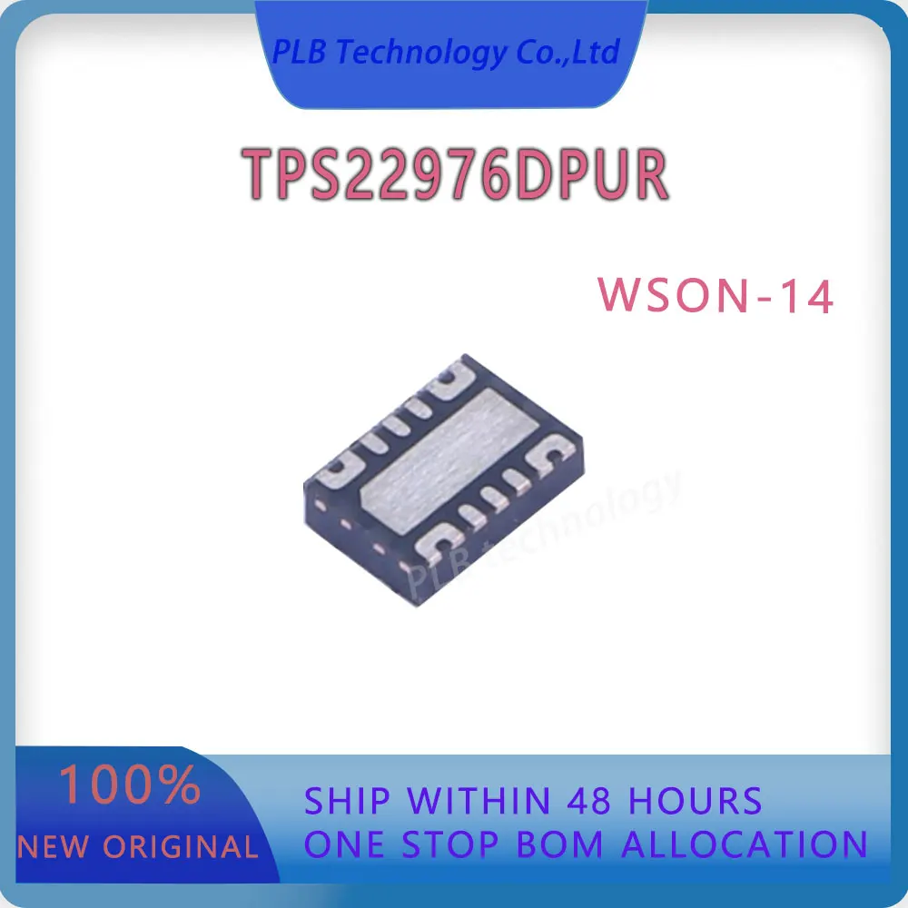 Original TPS22976 Integrated circuit TPS22976DPUR Electronic Stock Power switches IC chip New Load switches