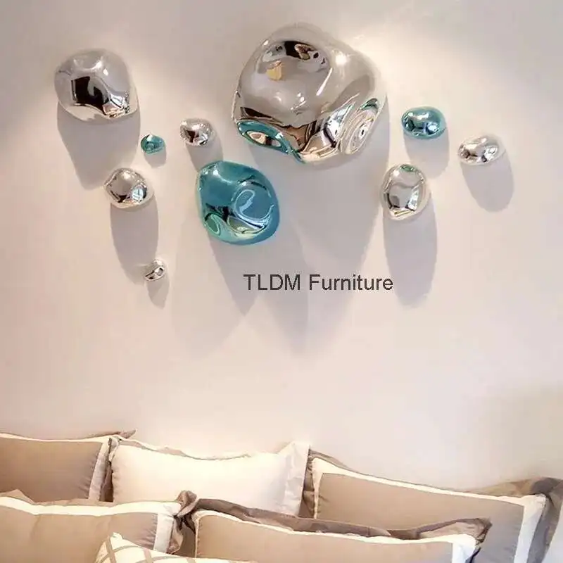 

Modern Stone Hanging Decorations Abstract Ornament Creative Background Wall Decoration Home Bedside Decoration Accessories A