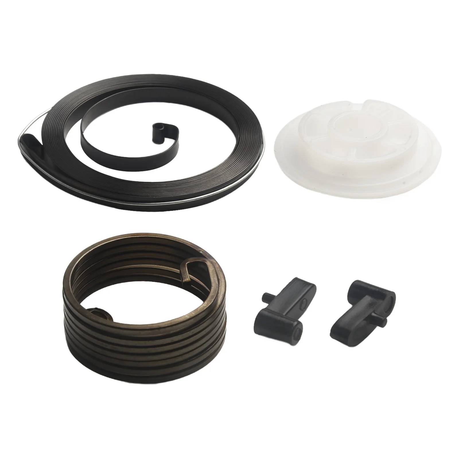 

White Recoil Pull Start Kit Easy To Install Includes Rewind Spring And Starting Spring Compatible With BG56C BG86C SH86C SH56C