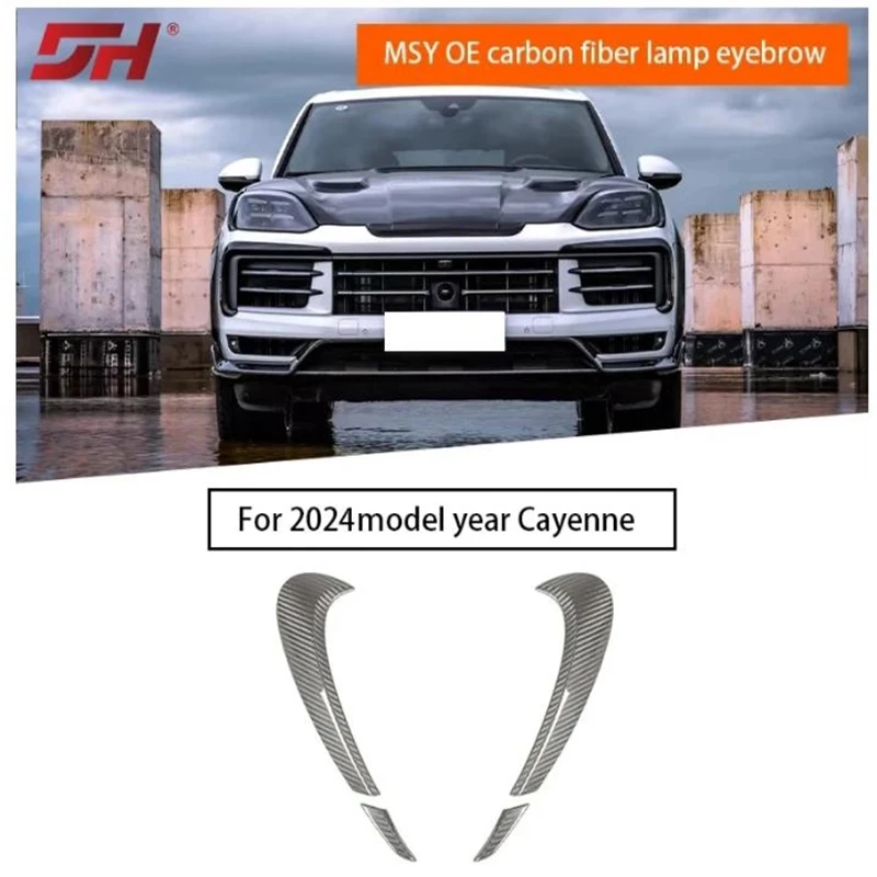 

Автомобильные лампы MSY из углеродного волокна для Porsche Cayenne 9Y0.2 OE 2024-UP