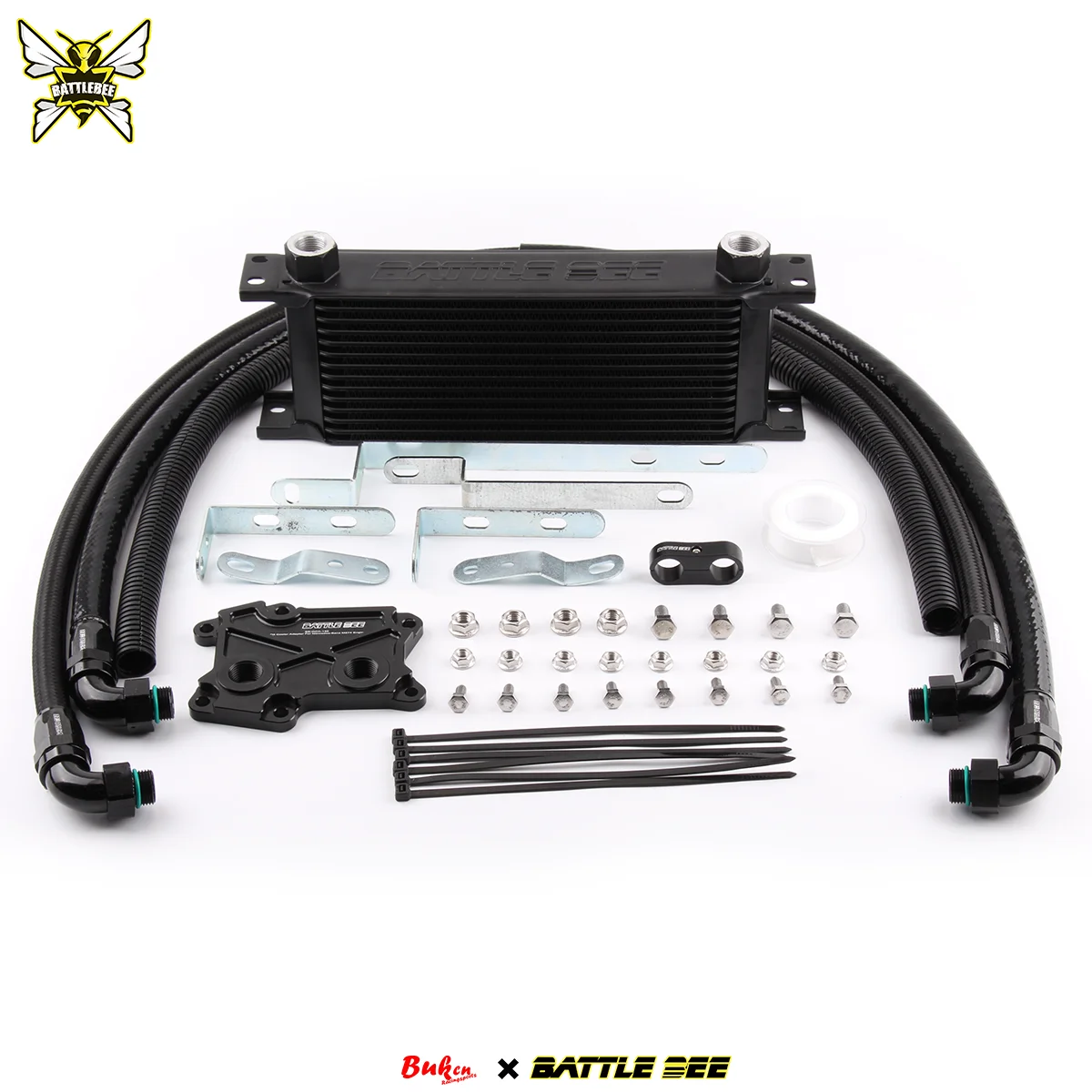 

BATTLEBEE automotive modifications are compatible with for Mercedes-Benz M274W205 W253 X253 W213/212 engine oil cooler kits.