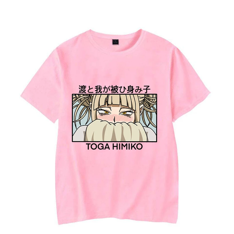 

Funny Anime Himiko Toga Printed Shirt Women'S Casual Personality T-Shirt Unisex Summer Cute Anime Himiko Toga T-Shirt Tops