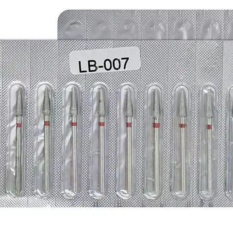 10 stuks roestvrijstalen frees voor manicure elektrische nagelboren accessoire pedicure machine nagelvijl gel remover tool