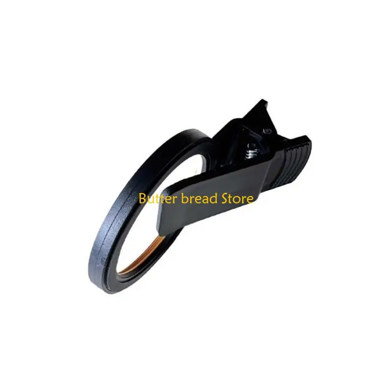 W89C 52mm Phone Camera Lens Clip Professional Ring Mount Clips Aluminum Thread Clip for Smartphone UV CPL Lens Adapter Filter