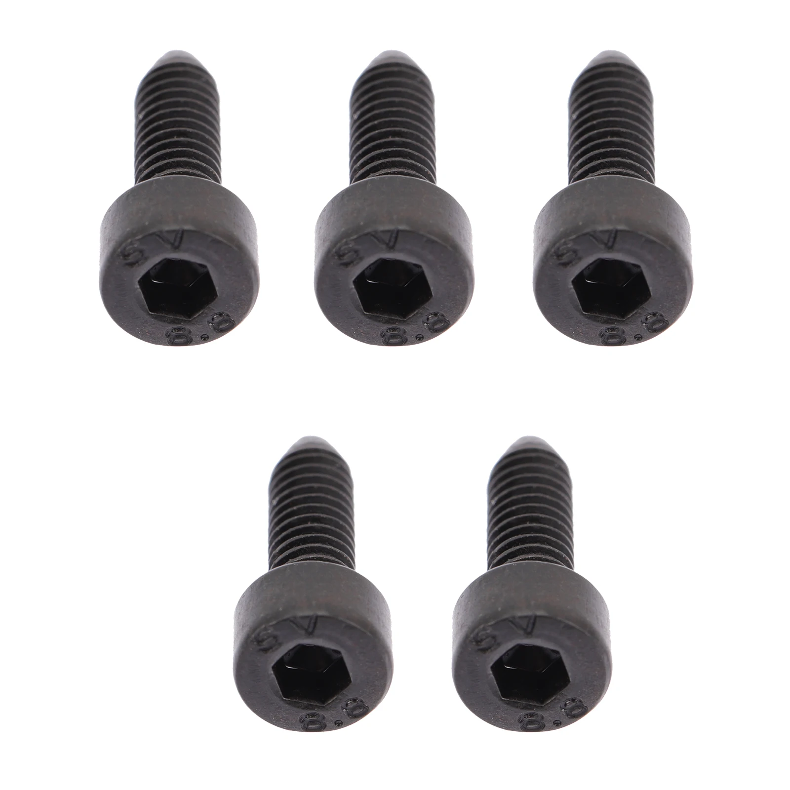 

5 Pcs Guitar Bridge Screws Replacement Parts Electric Guitars Accessories Alloy Tremolo String Height Adjustment Precision Pitch