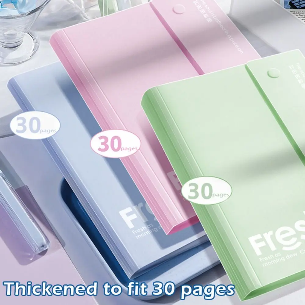 Cartella Portadocumenti A4 in PP, Design Pieghevole, Impermeabile, per Test e Ritorno a Scuola