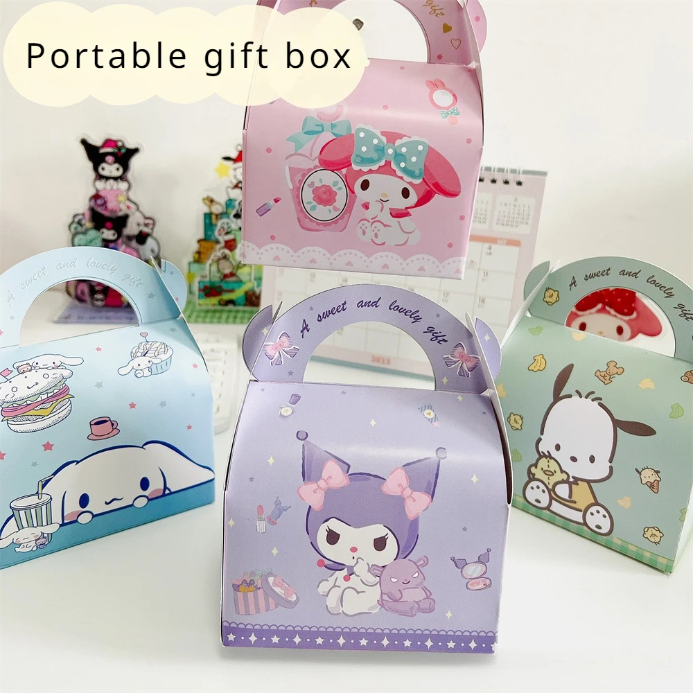 Sanrio Jade Dog bolsa de regalo portátil, bolsa de regalo de nochebuena para perros, bocadillos de dulces, bolsa de dulces de boda para niñas