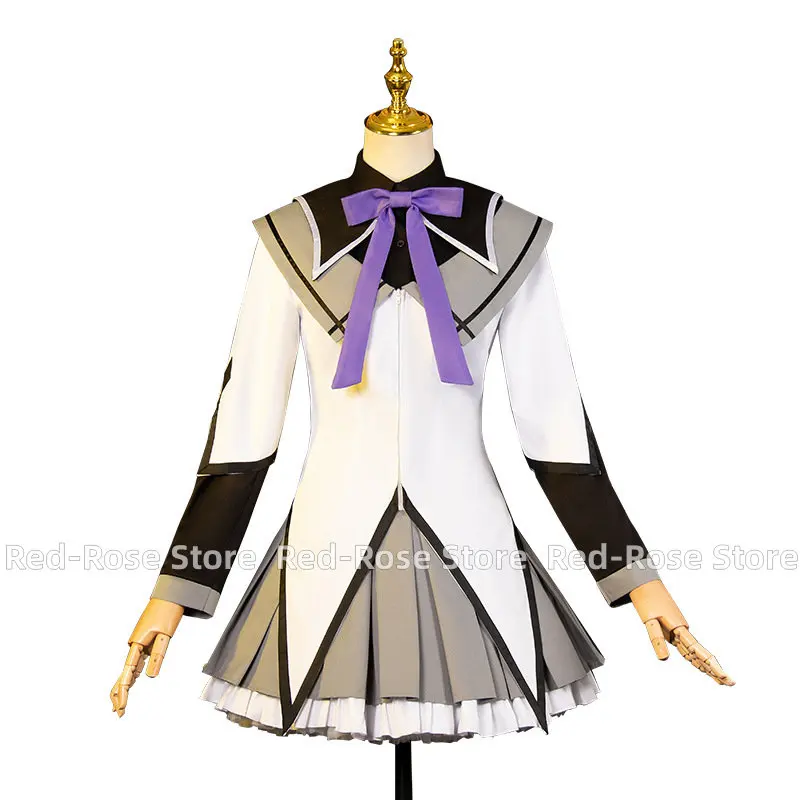 

Anime Puella Magi Madoka Magica Akemi Homura Cosplay Costumes Halloween Uniform Sets Suits