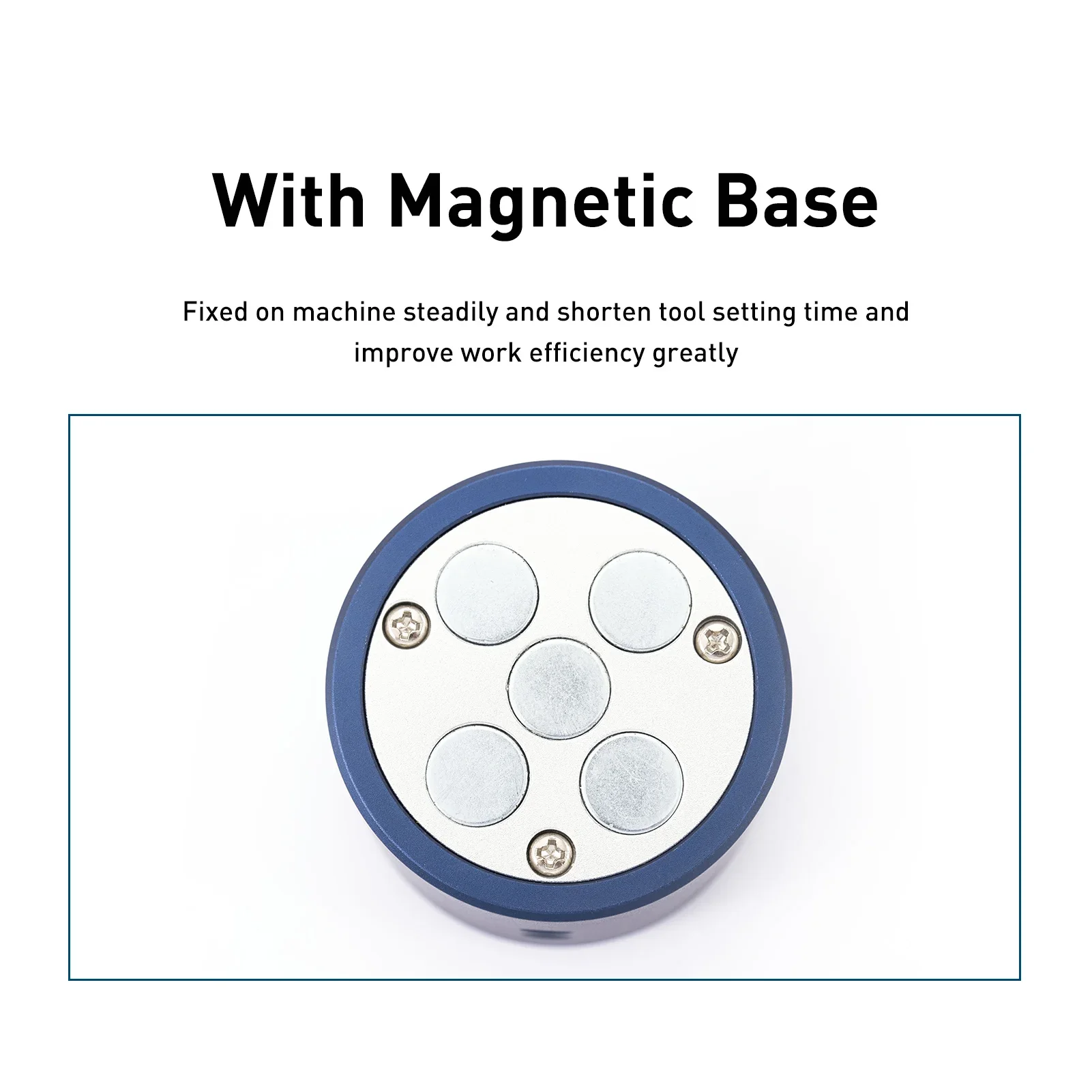 DASQUA Pre Setter Digital Z Axis Setter Tool In Fitted Aluminum Case 0.001mm Resolution Zero Setting Device