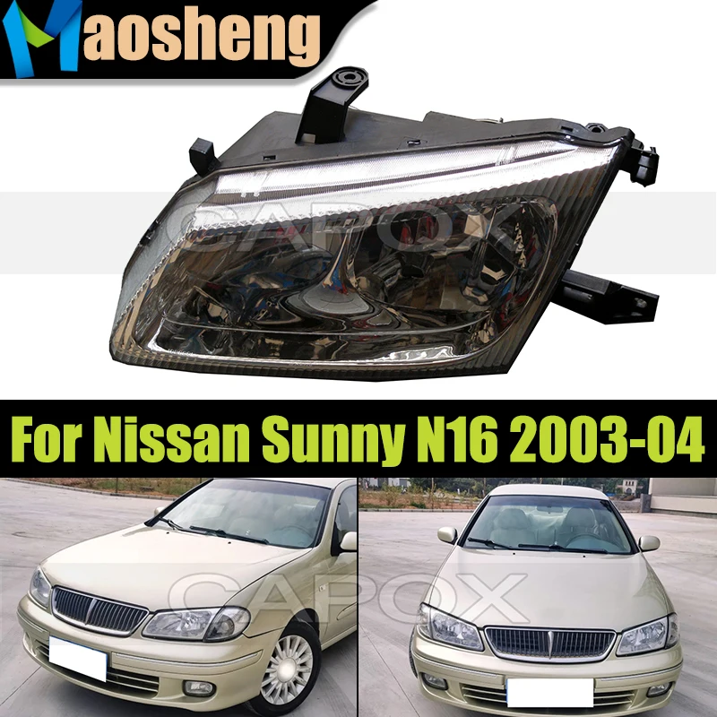 

Передняя фара автомобиля для Nissan Sunny N16 2003-2004, замена фары водителя
