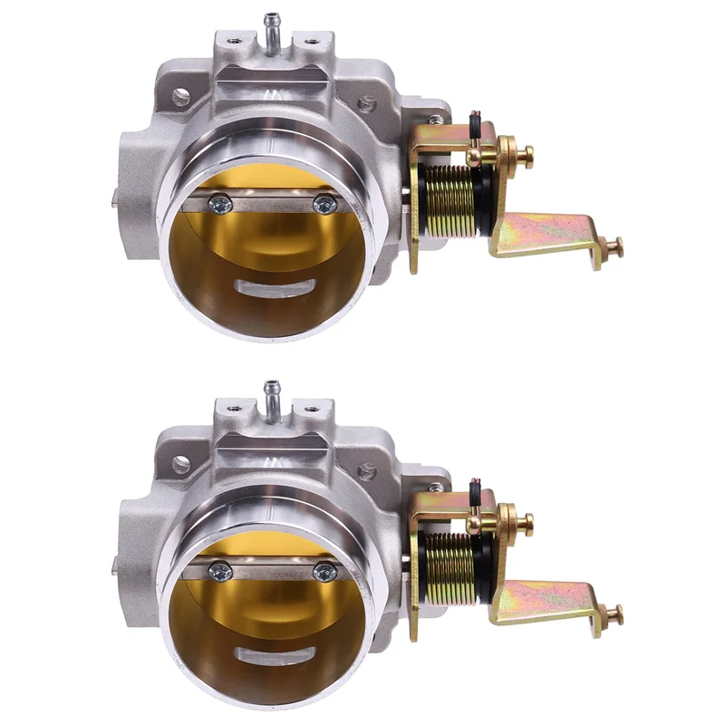 2 комплекта корпуса дроссельной заслонки 62 мм 1724 для Jeep Cherokee Wrangler 4.0L 1991-2003-N25R