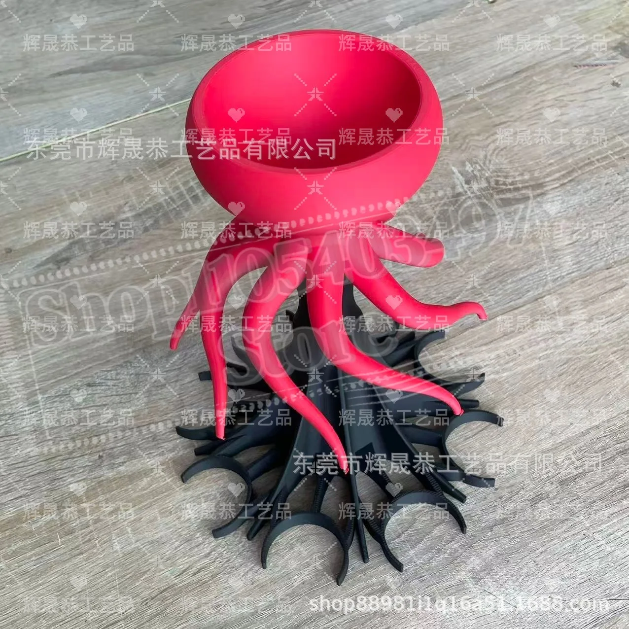 Octopus Shot Dispenser,3D Printed Octopus 6/8-Shot Dispenser-Food Grade Alcohol and Cocktail