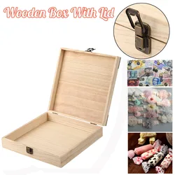 Multifunction  Wooden Storage Box Case for Change Jewellery Small Gadgets Gift