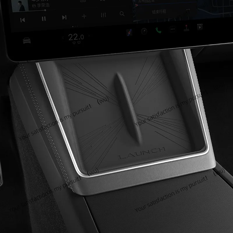 

Подходит для 25 Tesla Refreshed MODELY, автомобильный центральный контроль, беспроводная зарядка, силиконовая накладка, автомобильная противоскользящая и пылезащитная накладка