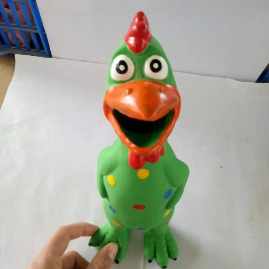 

Pet Dog Toys Screaming Chicken Squeeze Sound Toy Bite Resistant Dog Chew Toy