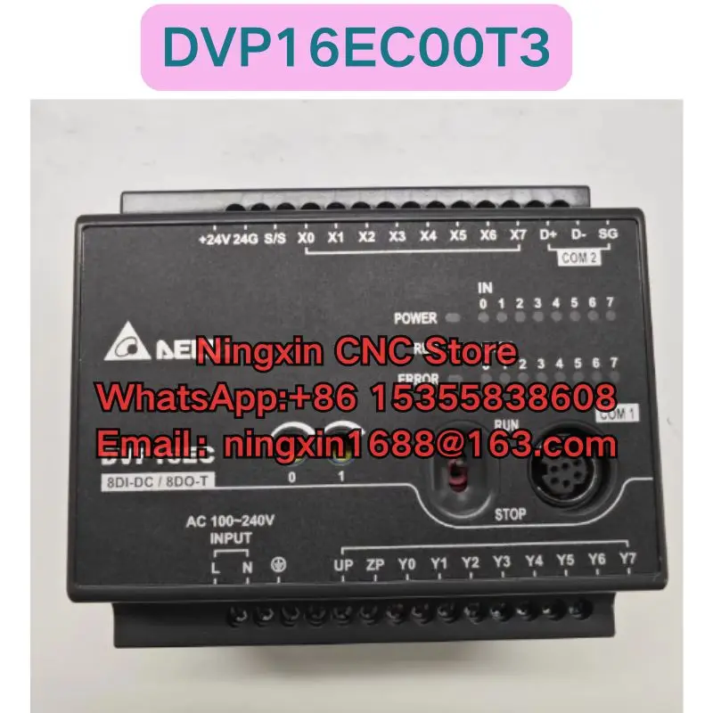 used-dvp16ec00t3-plc-functional-test-ok-fast-delivery